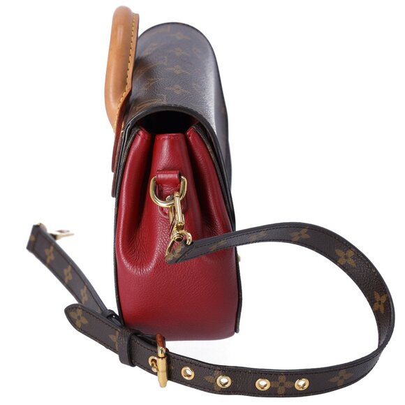 Louis Vuitton Eden PM Monogram Shoulder Bag M40731 Rouge Monogram Canvas - Picture 5 of 10